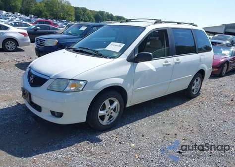 2003 Mazda Mpv Es/Lx/Lx-Sv z USA, uszkodzony, nr VIN JM3LW28A030336604